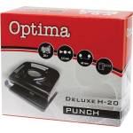 OPTIMA Перфоратор optima h-20 2 отвора метал 20 листа черен 22161 (22161)