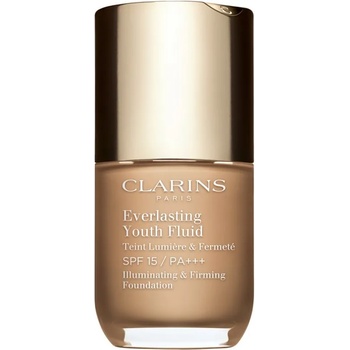 Image 1 of Clarins Everlasting Youth Fluid Foundation озаряващ фон дьо тен SPF 15 цвят 111 Toffe 30ml