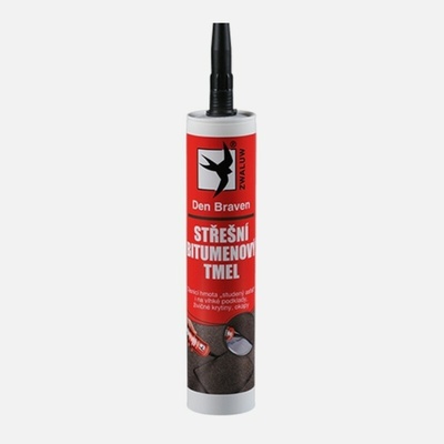 DenBraven Střešní bitumenový tmel - 310 ml RL