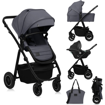 Lionelo Amber Plus 3v1 2025 Grey Graphite 163390 – Hledejceny.cz