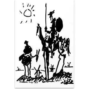 TopMebel " Don Quixote" TopMebel картина на платно с дигитален печат 50x75x3cm