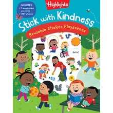 Stick with Kindness Reusable Sticker Playscenes HighlightsPaperback