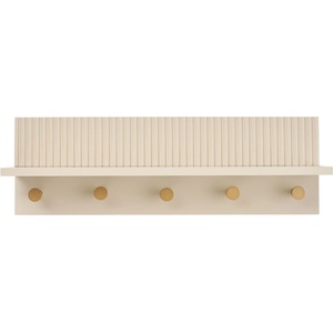 House Nordic Бежова стенна закачалка с рафт 50 cm Rocca - House Nordic (4292041)