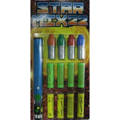 ABA Pyro světlice Star Mix set 22 ks