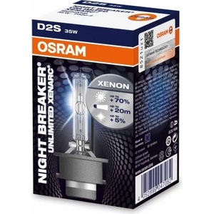 OSRAM Night Breaker Unlimited - D2S - 66240XNB / 35W (7082) (D2S-66240XNB)