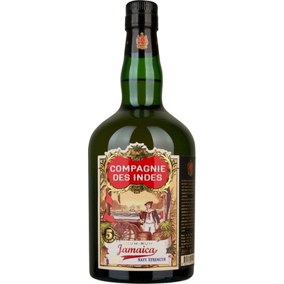 Compagnie des Indes Jamaica Navy Strength 5y 57% 0,7 l (holá láhev)