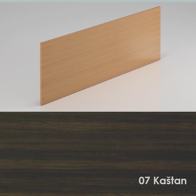 Nábytek Designový cz PD14 07 Dělící panel Komfort 140 x 49 cm kaštan/šedá