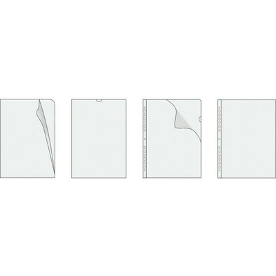 Euroobal U, A4, 80mic, transparentní, Herlitz, 100ks