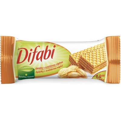 Difabi Oblátky s arašidovou náplňou 35 g