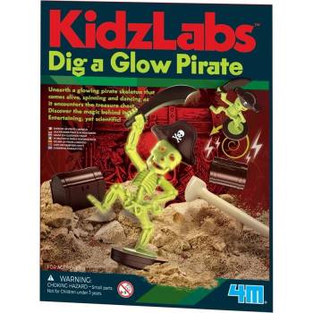 4M Научен комплект 4M - Изкопай скелет, пират (4m-03471)