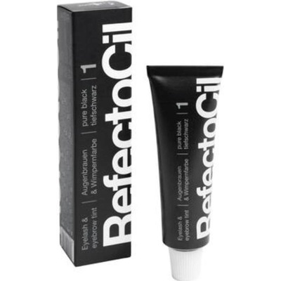 RefectoCil farby na obočie mihalnice a bradu 1.0 čierna 15 ml