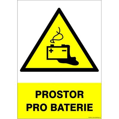 RAFO Samolepka Prostor pro baterie Velikosti: A3 (30 x 42 cm)