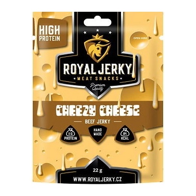 Svět plodů Royal Jerky Cheezy Cheese 22 g