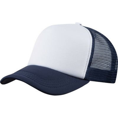 Baseballová TRUCKER so sieťkou Black/Black navy/white