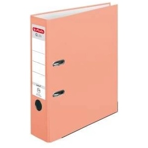Herlitz Binder A4 PP 8cm Salmon Q file