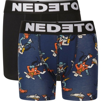 Nedeto 2PACK detské boxerky (2NBDV7) viacfarebné