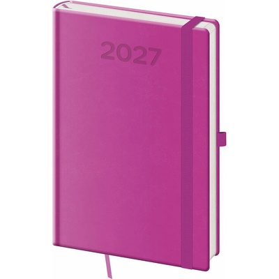 Helma 365 Print Pop A5 týdenní 2027 fialový