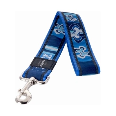 Rogz Blue Indigo XXL - Повод за кучета , кокалчета 40мм / 50 см. син