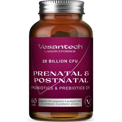 Vesantech Probiotika PRENATAL & POSTNATAL 20 mld CFU, 60 kapslí