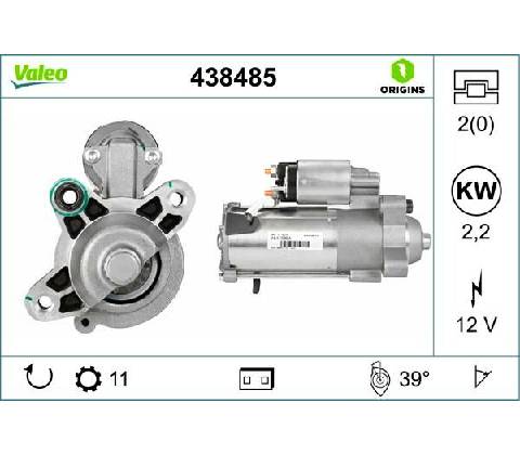 Startér VALEO 438485