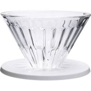 Timemore Crystal Eye dripper (Материал: Стъкло, Размер: 02, Цвят: Бяло) (70TDP008AA102)