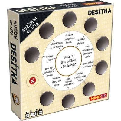 Mindok desítka rozšíření 80. léta