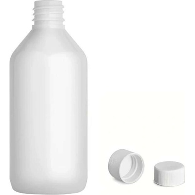 Via Plastová lahvička bílá s bílým uzávěrem 115 ml