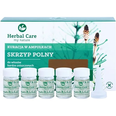 Farmona Natural Cosmetics Laboratory Herbal Care Horsetail Интензивна грижа за силно увредена коса 5 x 5ml