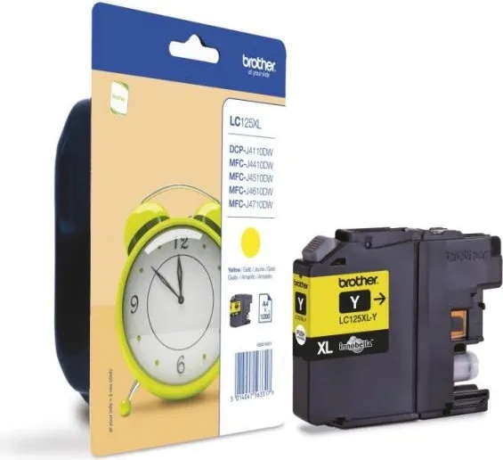 Brother LC125XL-Y Yellow