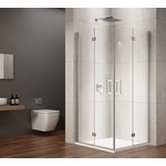 SAPHO Loro - Душ ъгъл 90x90 см, прозрачно стъкло/хром GN4790-01 (GN4790-01)