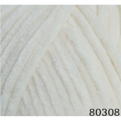 Pletací příze Himalaya Dolphin Baby 80308 - krémová