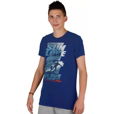 Fabio pánské tričko Hard 09/1-82/408 modré