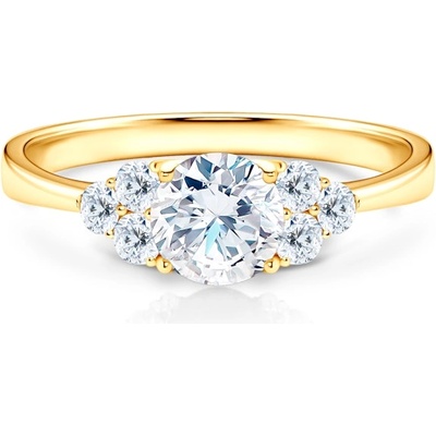 SAVICKI Приказен годежен пръстен: злато, лабораторен диамант