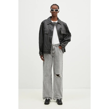 KSUBI Дънки KSUBI Low Rider Dime Krystal Trashed с висока талия WFA24DJ008 (WFA24DJ008)