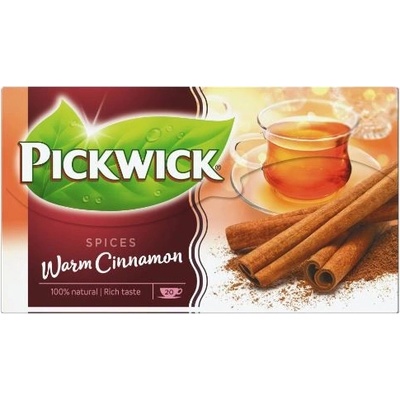 Pickwick Spices Čierny čaj s príchuťou škorice 20 x 1,6 g