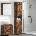 vidaXL Комплект шкафове за баня TULUM Димян дъб 37 x 31, 5 x 203 см (880356)