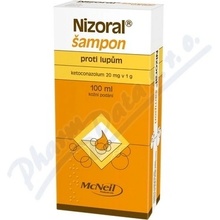 Nizoral šampón 2% shp.1 x 100 ml