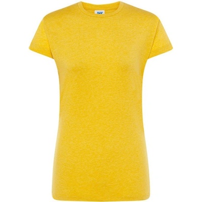 Jhk Dámské tričko JHK152 Mustard Heather