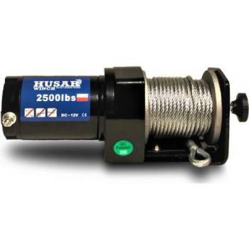 HUSARWINCH Naviják Husar Winch BST 2500, 12V, ocelové lano