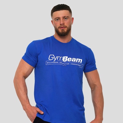 GymBeam Тениска Willpower Royal Blue XXXL
