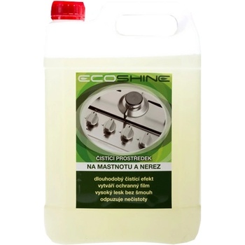 Ecoshine ekologický čistič na mastnotu a nerez bez užití vody kanystr 5 l