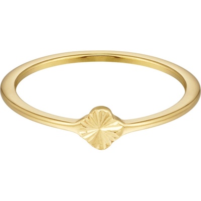 Ornamenti Pozlacený prstýnek flower gold OOR2846