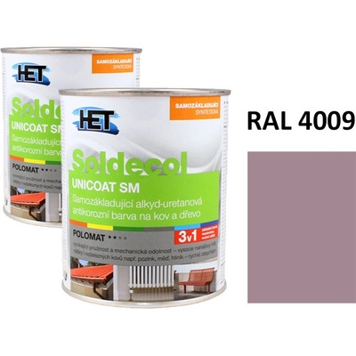 Soldecol UNICOAT SM 0,75L RAL 4009