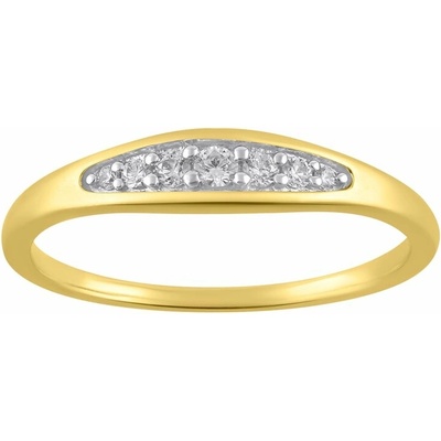 Eppi Zlatý prsten s lab grown diamanty Marissa R49197