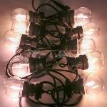 Prescot Garden Garland V-TAC (cord) 5W LED 5 meters 10 bulbs 0.5W Filament VT-71510 3000K 550lm
