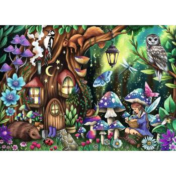 Ravensburger - Puzzle In Magical Forest - 1 000 piese