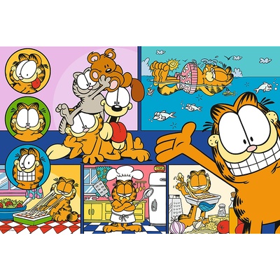 Trefl - Puzzle Lazy Garfield - 100 piese