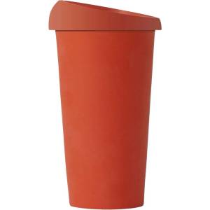 Viva Чаша с капак ANYTIME EMMA 450 ml, оранжев, порцелан, Viva Scandinavia (VS29609)