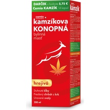 CEMIO Kamzíkova konopná masť hrejivá 2024 + súťaž 200 ml