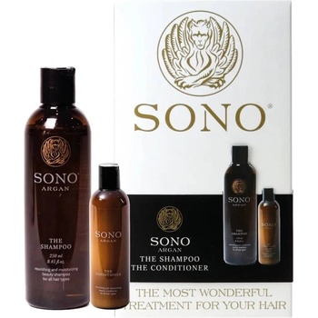 SONO Sono Argan Комплект - Шампоан и Балсам с арган, 250 + 50 ml